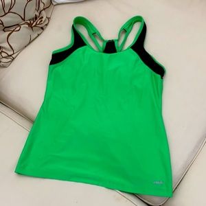 Avia work out top w built in bra